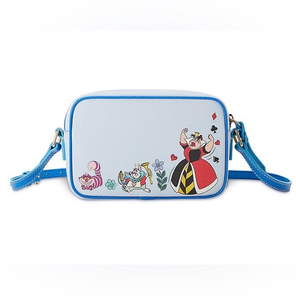 DISNEY ALICE IN WONDERLAND DOONEY & BOURKE CROSSBODY CAMERA BAG 2024 NWT - Picture 2 of 7